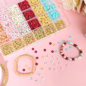 Factory Wholesale Sell Sweet Style Polymer Clay Beads Kit