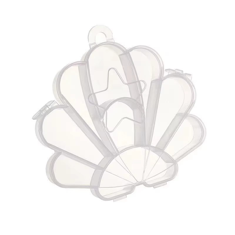 Plastic PP Box Beads Storage Container Box Special Shaped Clear Box