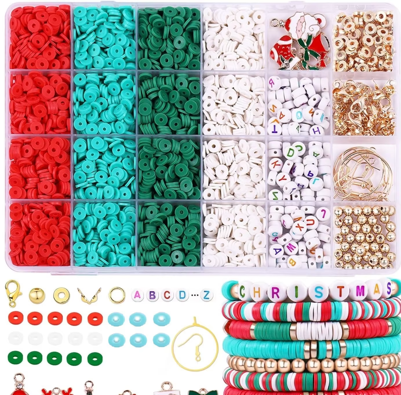 Factory Direct Selling Christmas Polymer Clay Beads Kit