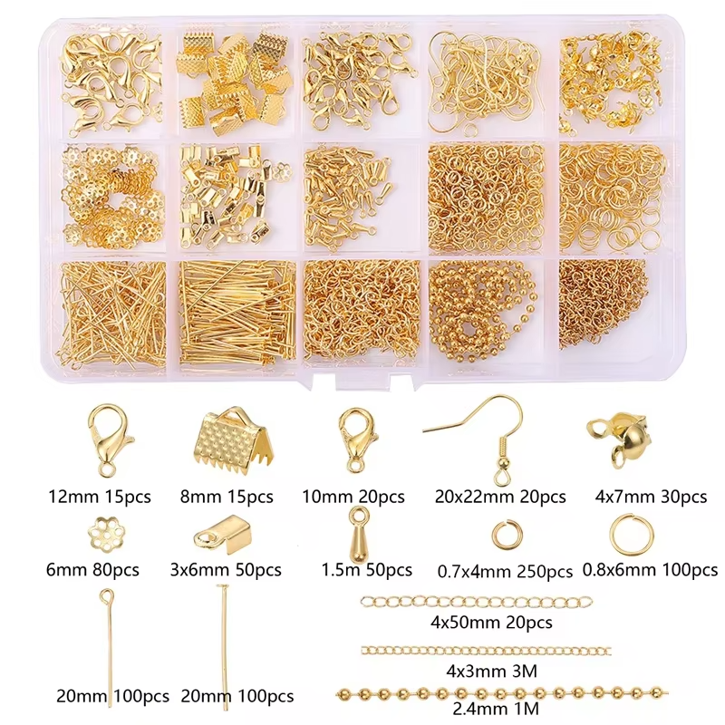 Factory Direct Selling Alloy Accessories DIY Earring Making Kit