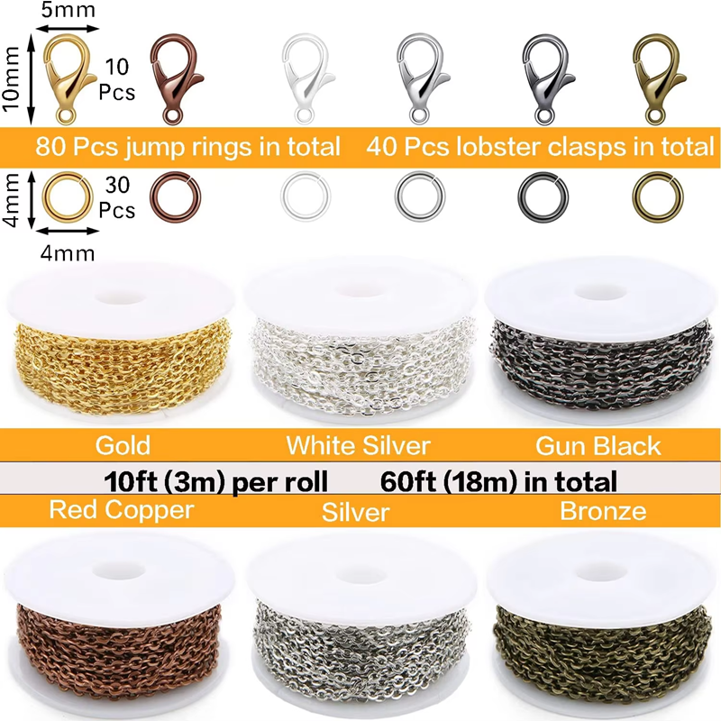 Connect Metal Chain DIY Jewelry Making Findings Chain Jewelry Chains