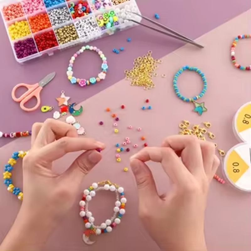 Factory Direct Selling Polymer Clay Pearl Glass Seed Beads Set