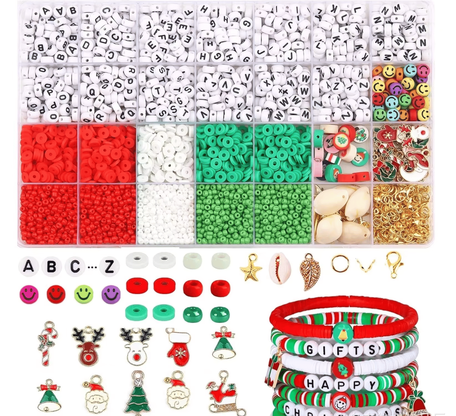 Factory Direct Selling Christmas Polymer Clay Beads Kit