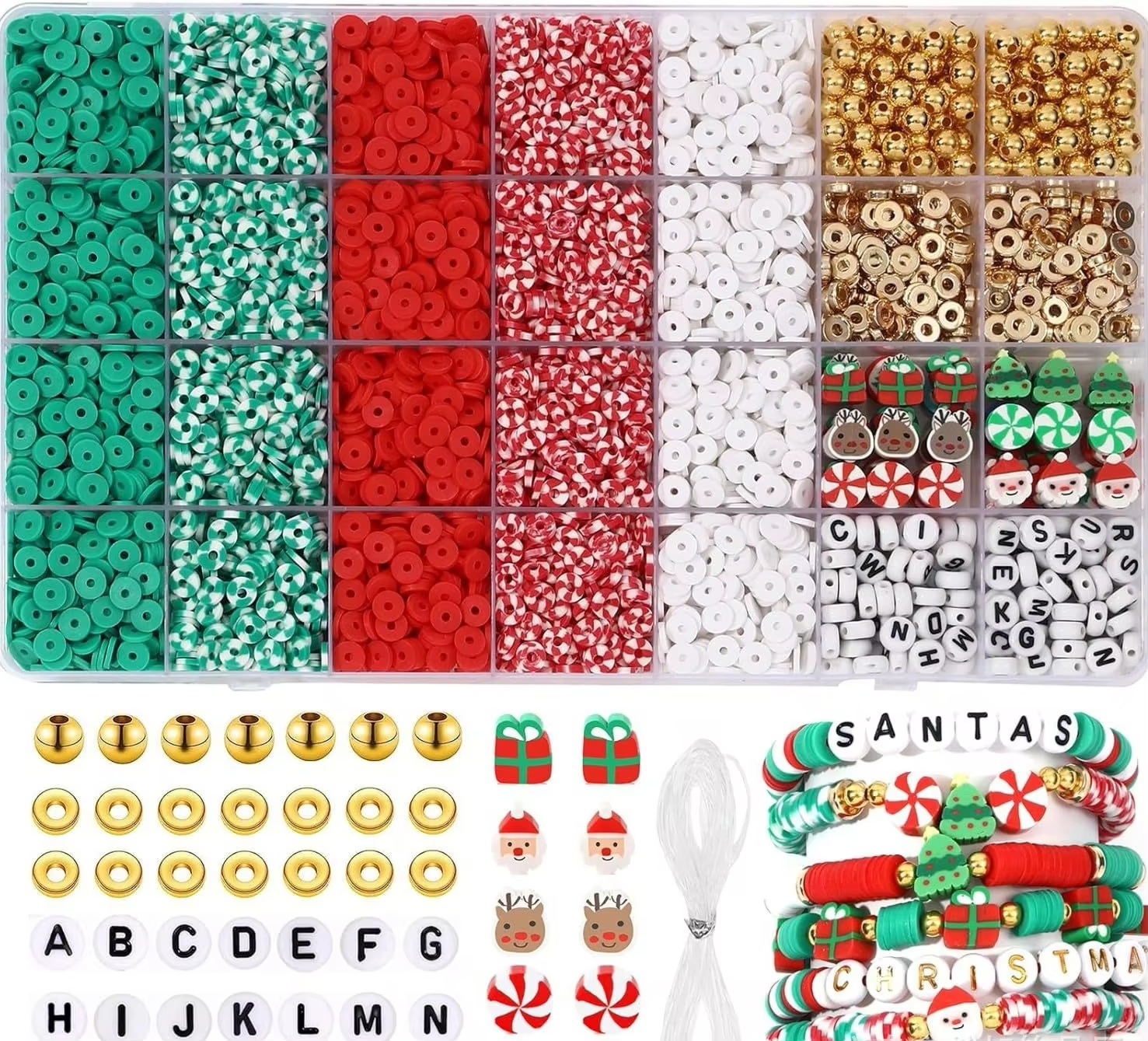 Factory Direct Selling Christmas Polymer Clay Beads Kit