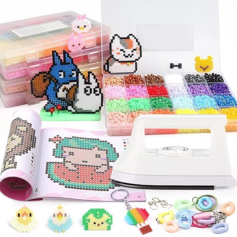 Wholesale 5mm Hama Beads Fusible Bead DIY Puzzle Pattern Perler Beads