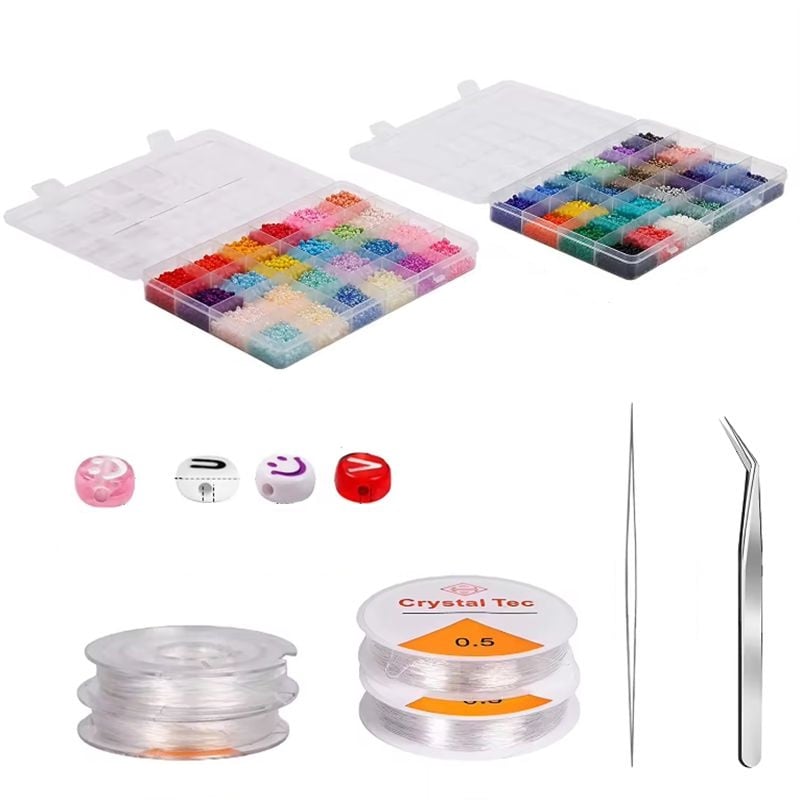 Factory Direct Selling 48 Color Czech Glass Seed Beads Set