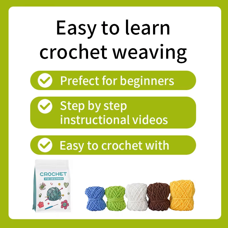 Wholesale Crochet Doll Set Yarn DIY Knitting Turtle Doll Pendant Kits