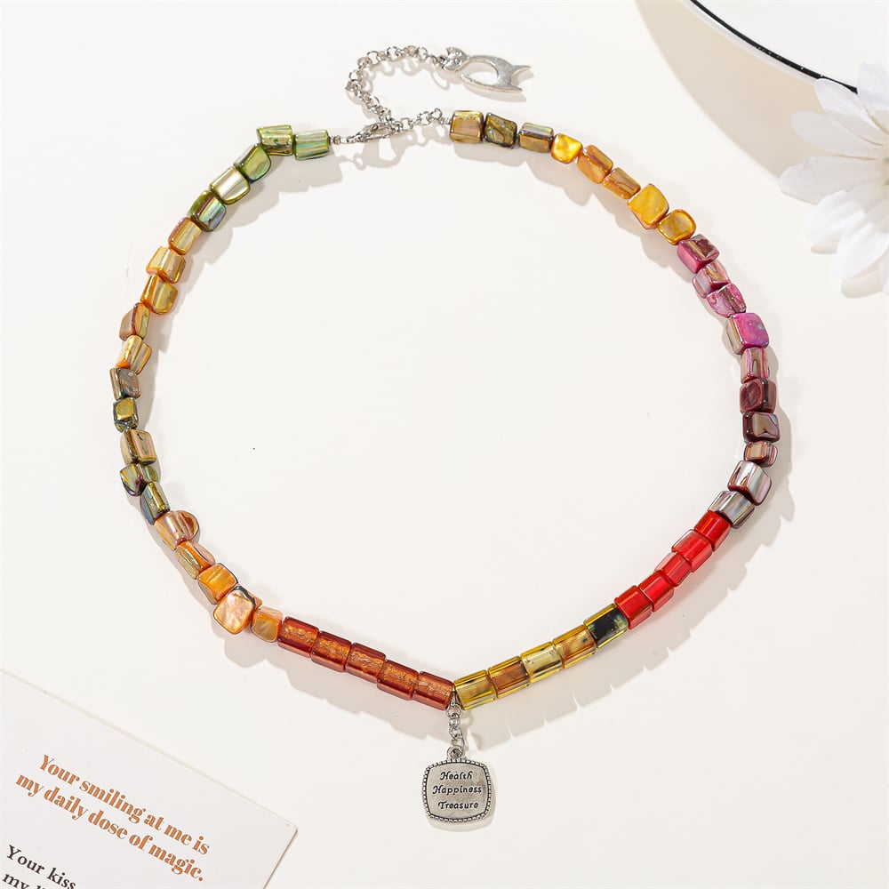 Factory Wholesale 9 Grids Solid Color Natural Stone Bead Kits