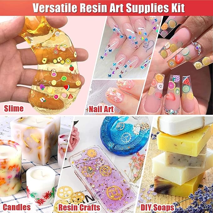 Resin Decoration Kits Beginners DIY Jewelry Making Accessories Set