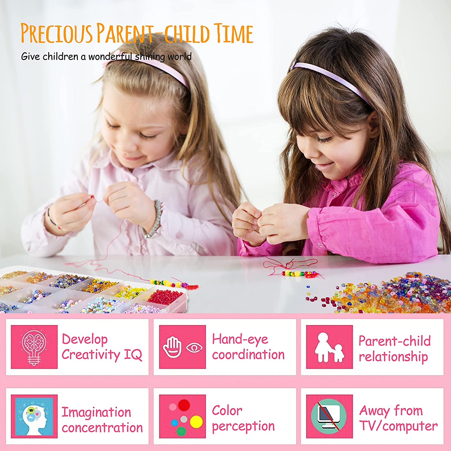 Wholesale Colorful Seed Mini Beads Set