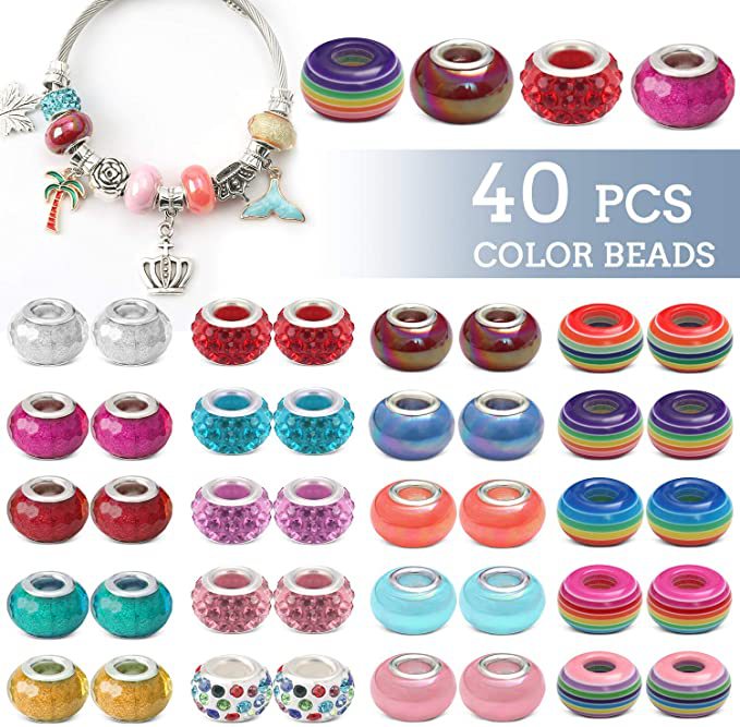 Wholesale Jewelry Making Kits Charms Necklace DIY Beaded Making Set