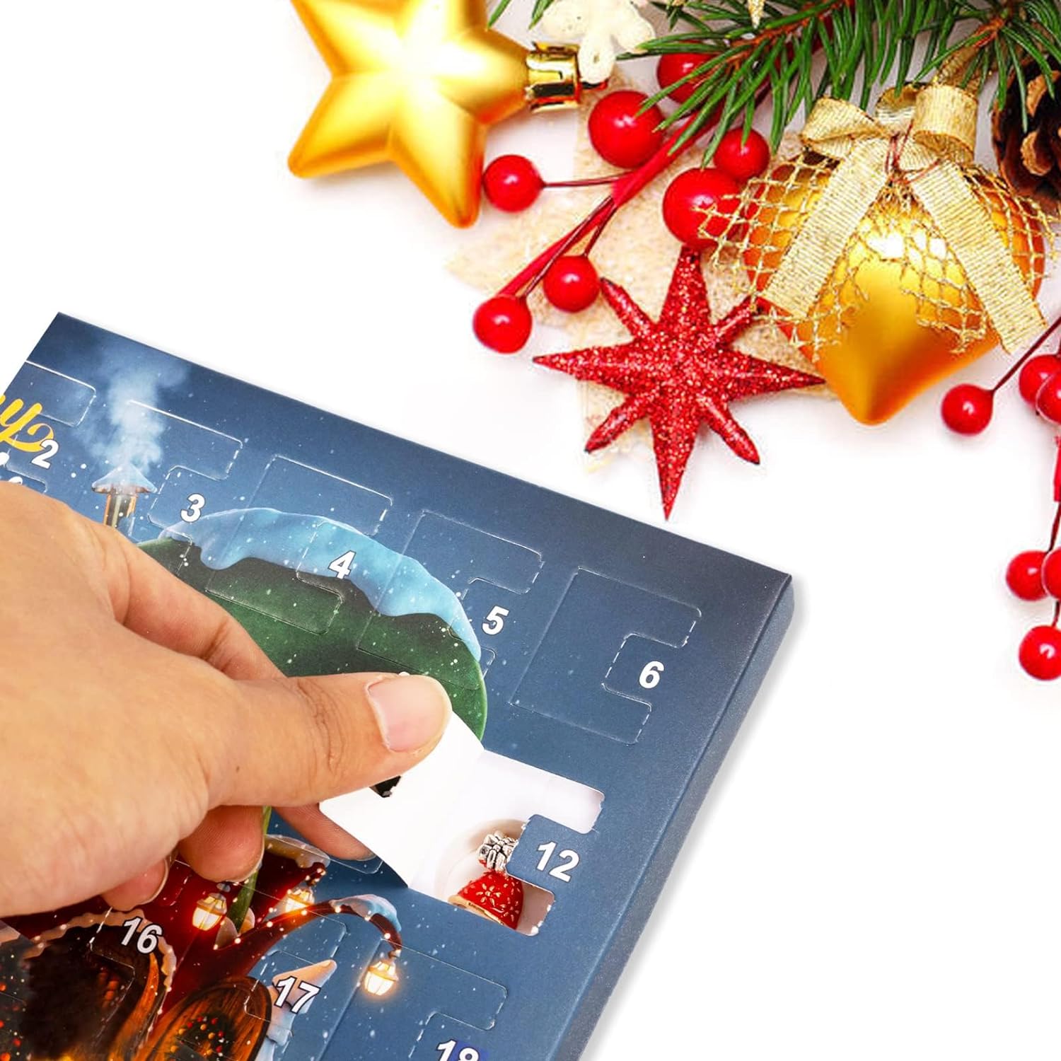 Wholesale Christmas Advent Calendar Jewelry Making DIY Christmas Gifts