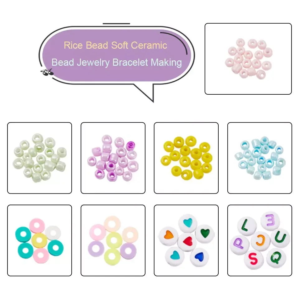 Colorful Flat Round Small Glass Seed Beads DIY Jewelry Kits Wholesale