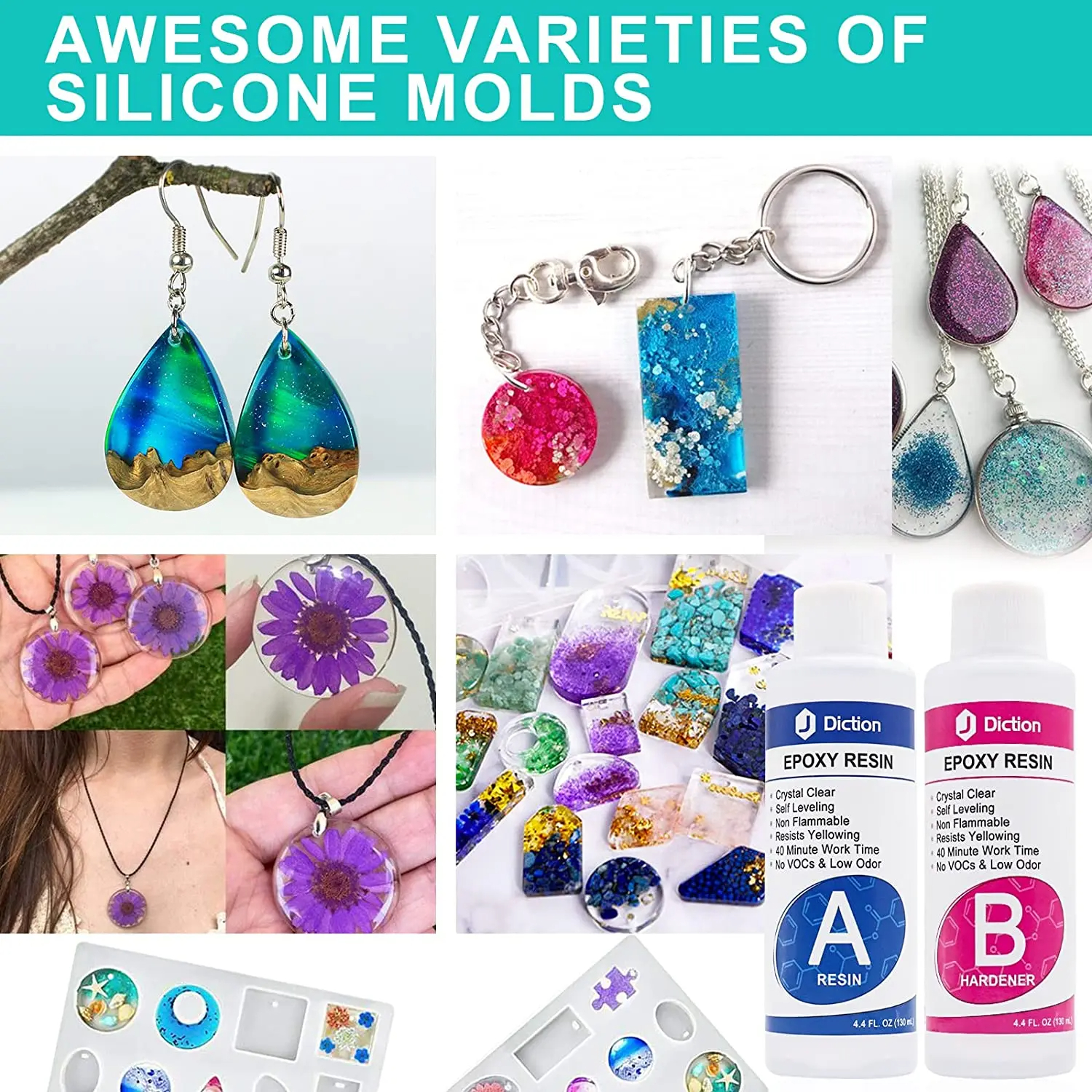 Sale at Wholesale Price AB Resin Glue Kit DIY Jewelry