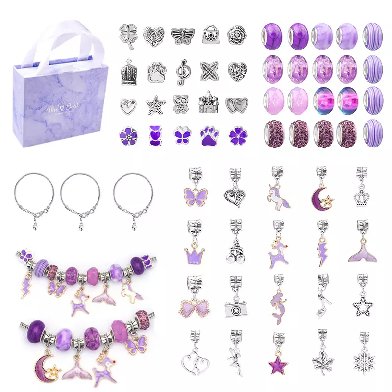 Factory Direct Selling Pandora Jewelry Blind Box Large Hole Beads Set