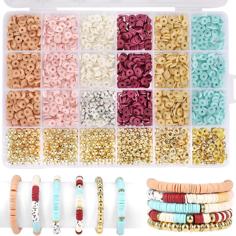 Factory Production Colorful Clay Beads Kit Wholesale Sell