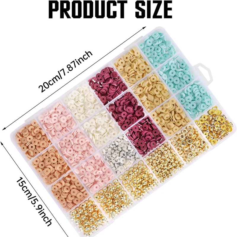 Factory Production Colorful Clay Beads Kit Wholesale Sell