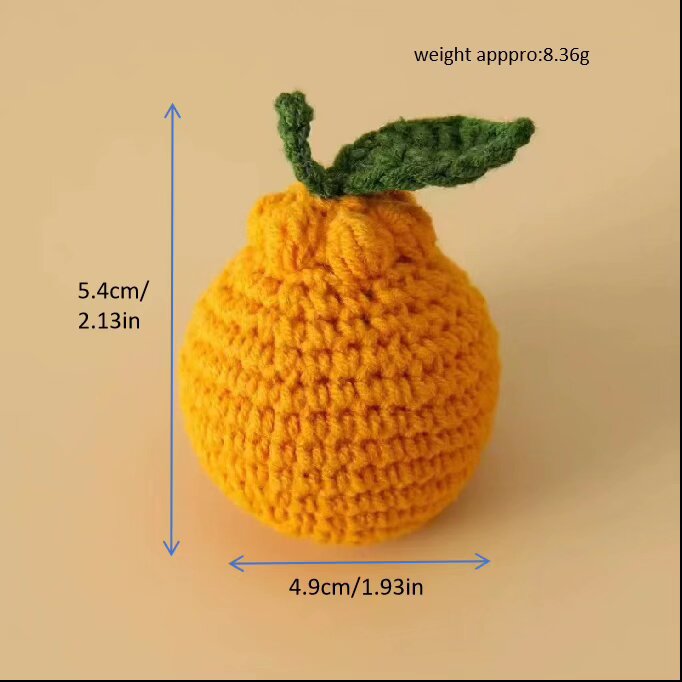 Crochet Fruit Plush Collection