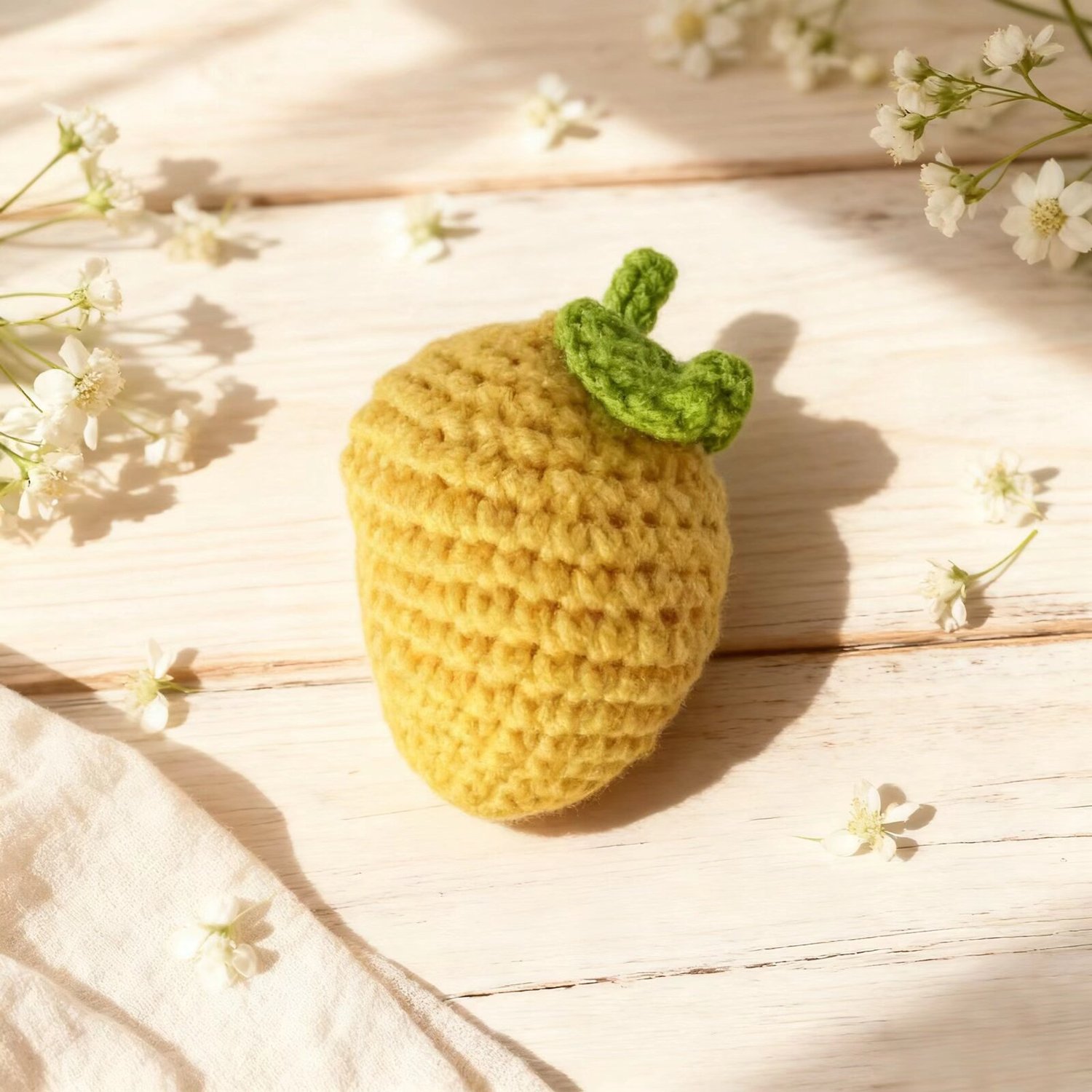 Mini Mango Crochet Plush