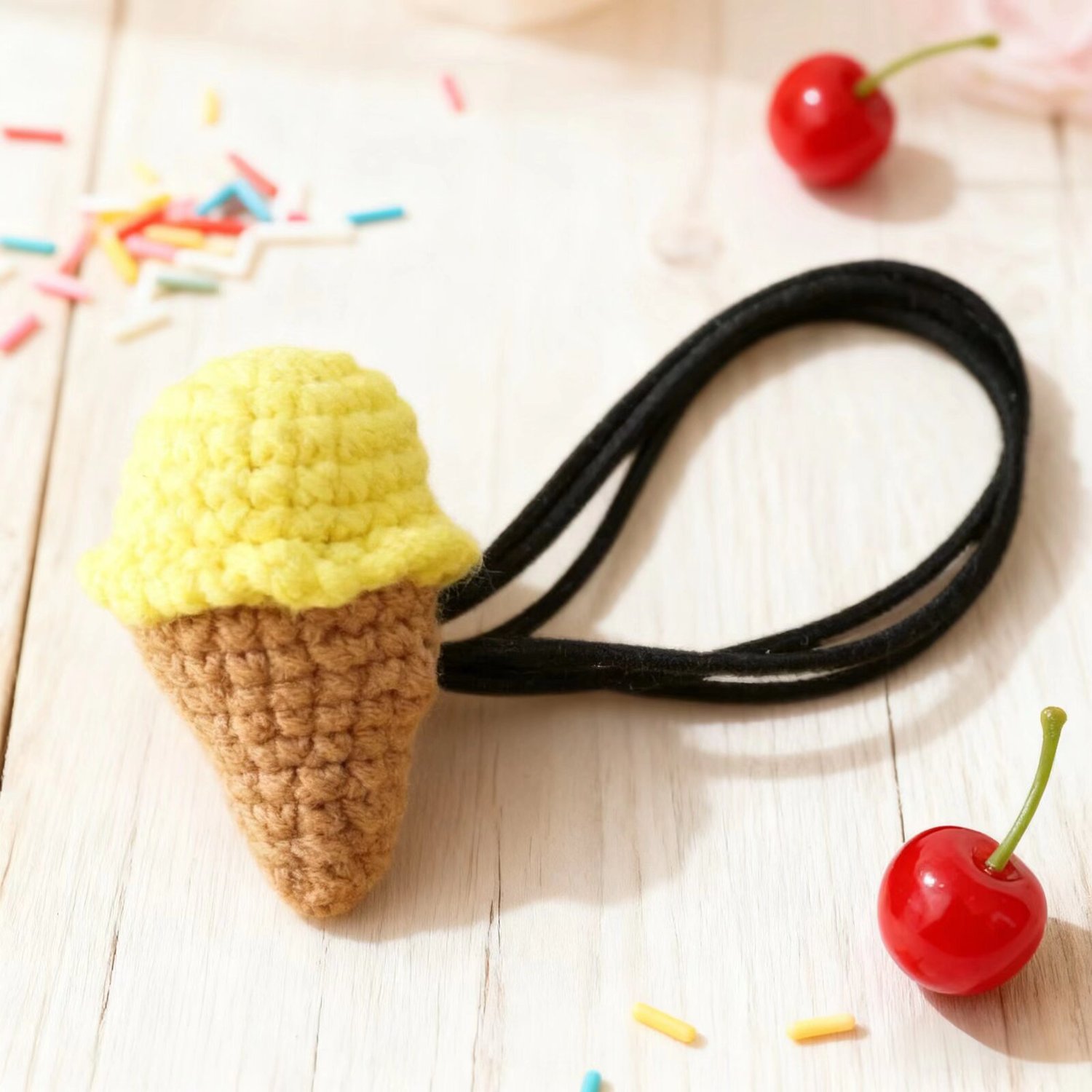 Kids Crochet Hair Tie Set