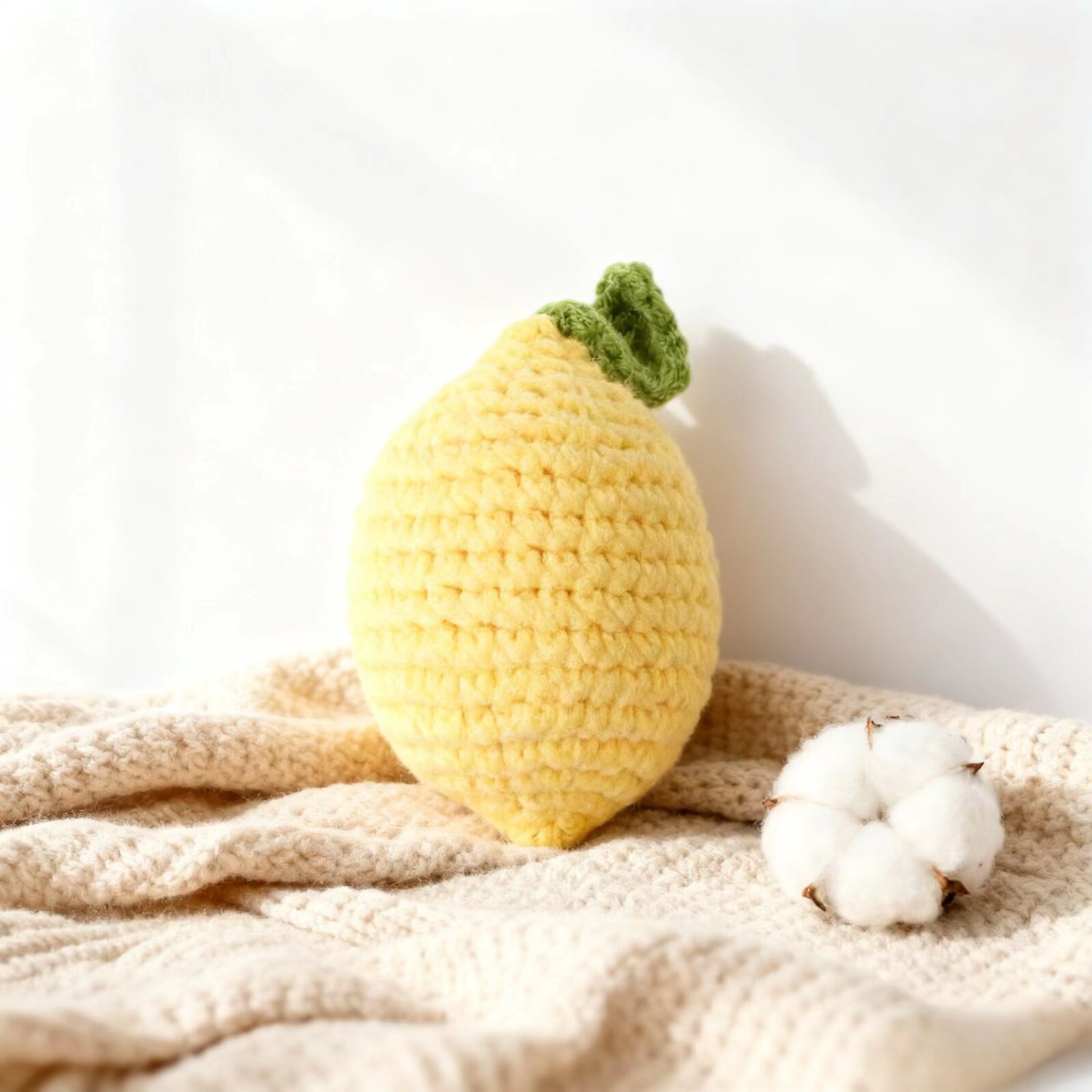 Mini Lemon Crochet Plush