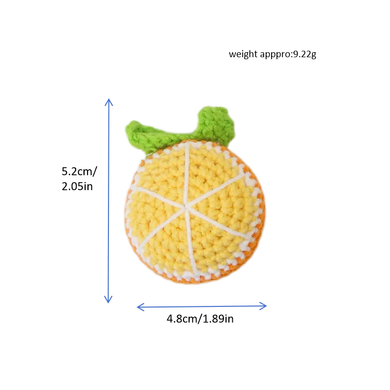 Crochet Fruit Doll Craft Set
