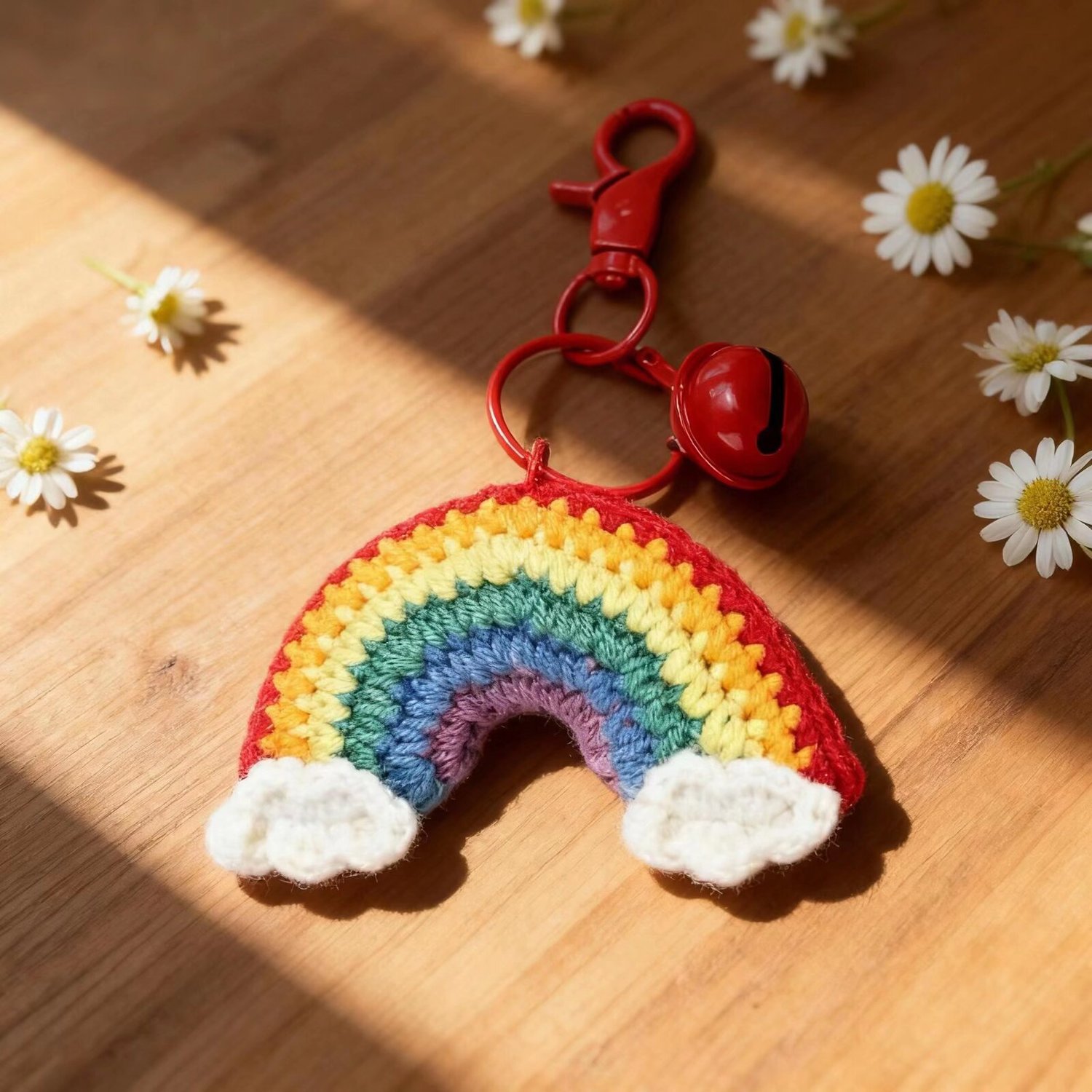 Crochet Rainbow Doll Keychain DIY Kit