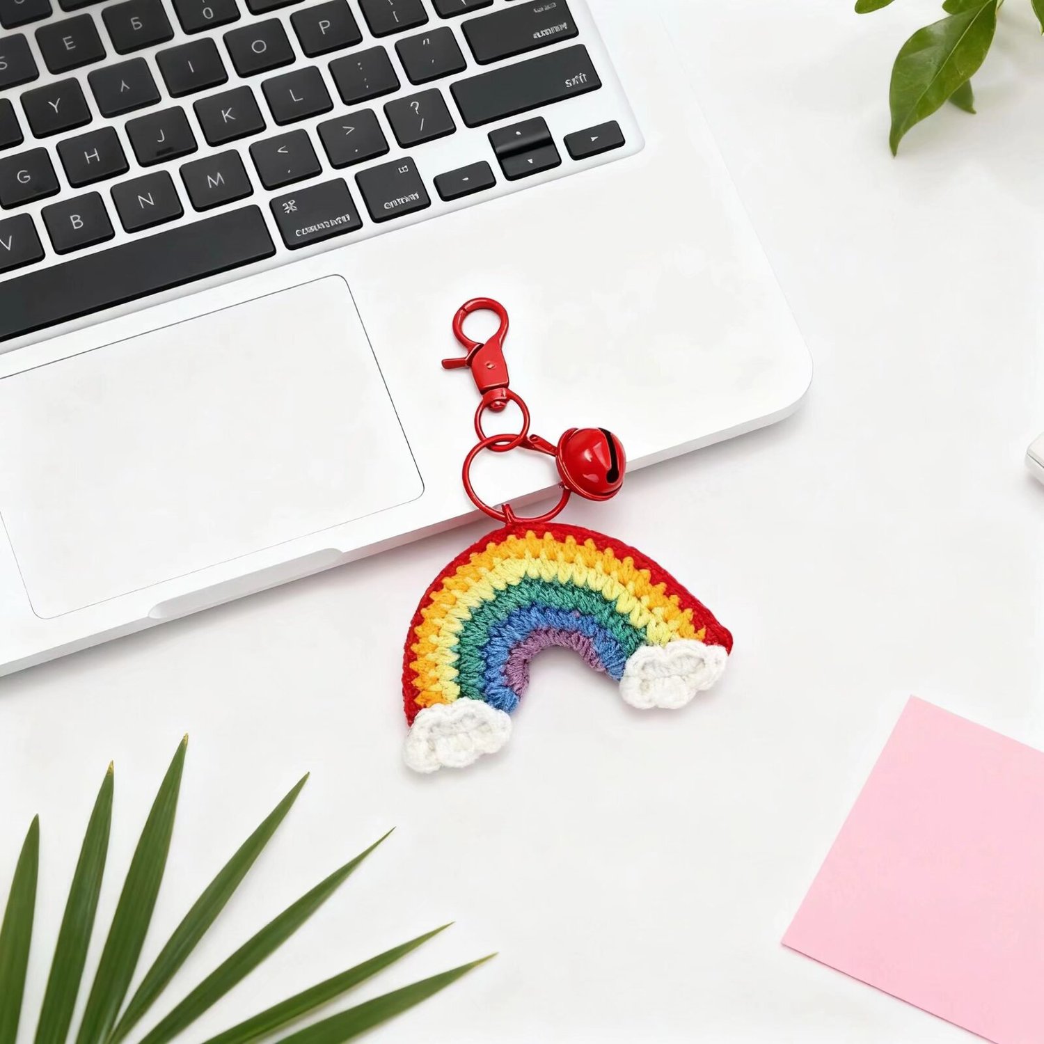 Crochet Rainbow Doll Keychain DIY Kit