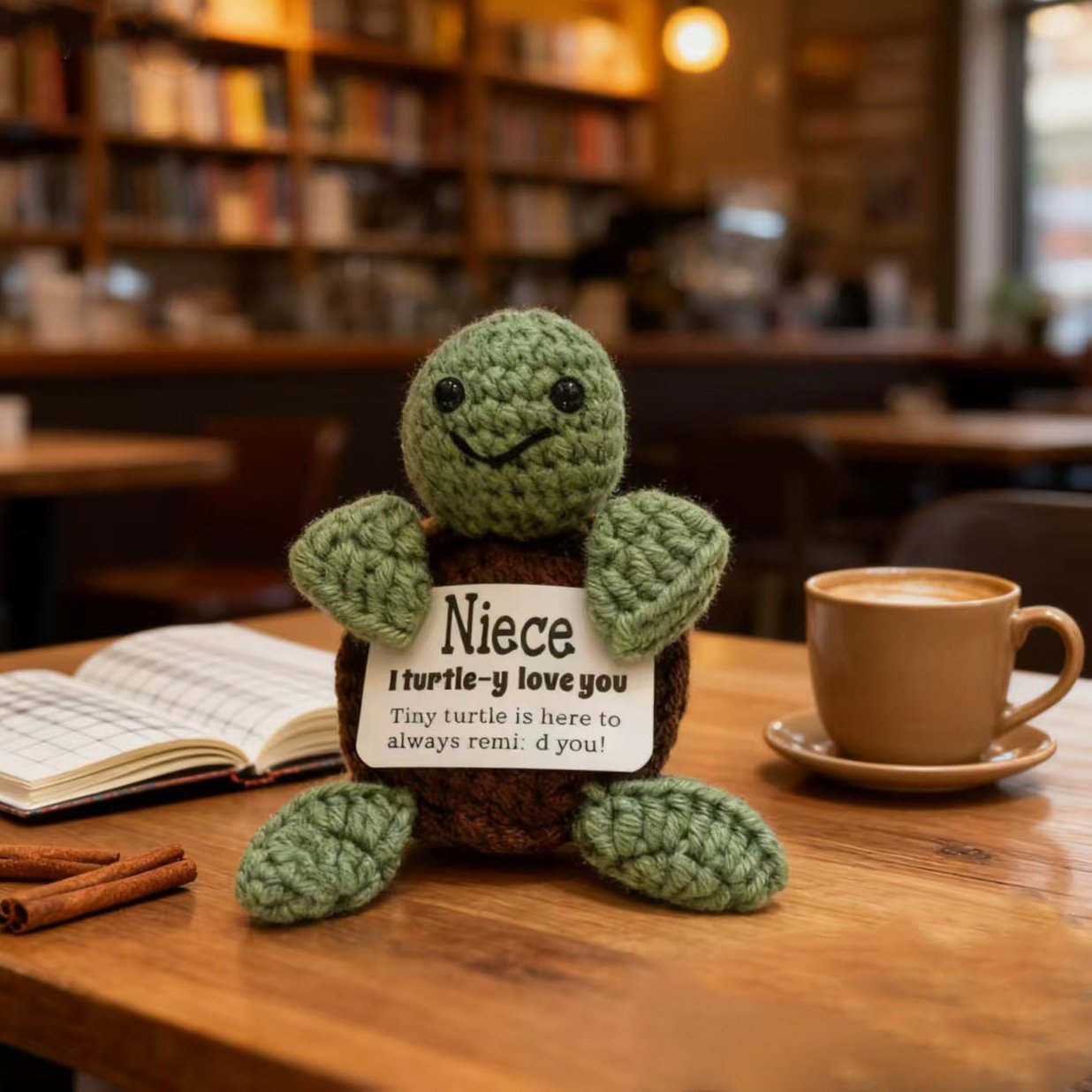 Crochet Turtle Plush Gift Doll