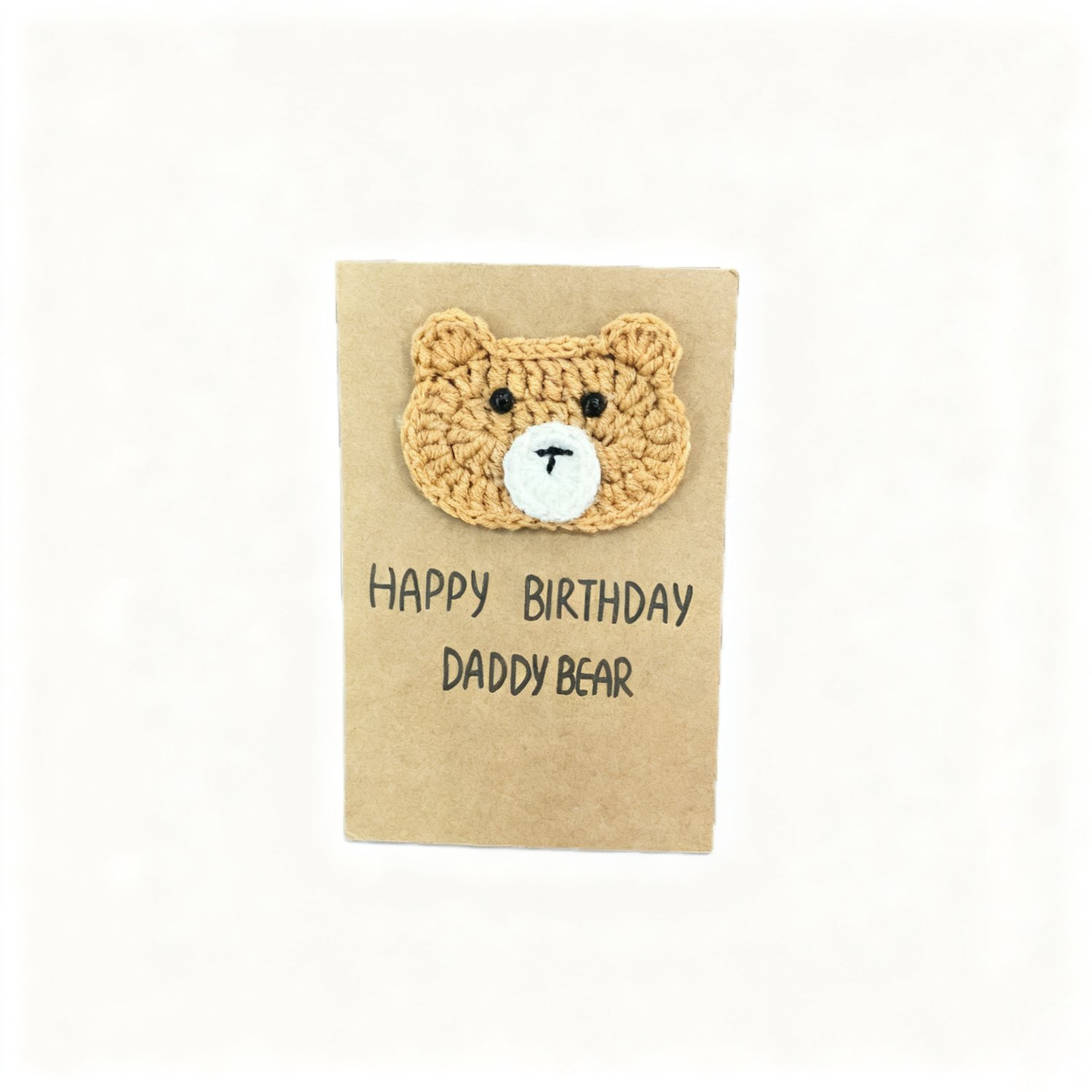 Crochet Bear Doll Card DIY Kit