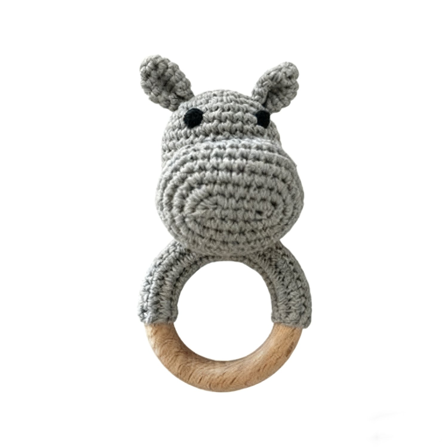 Crochet Hippo Keychain Doll DIY Kit