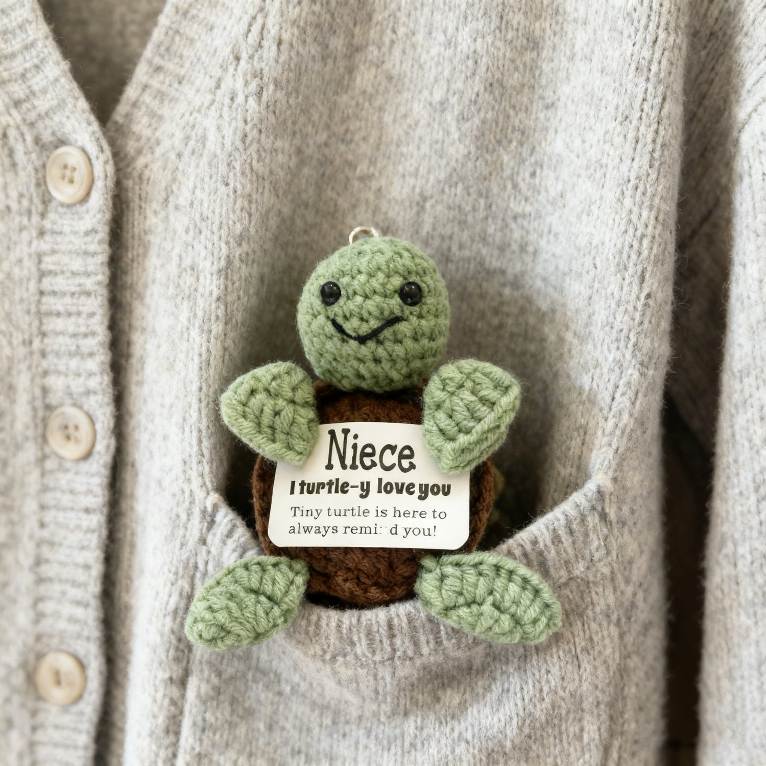 Crochet Turtle Plush Gift Doll