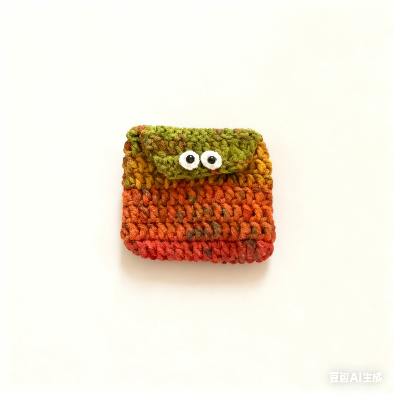 Crochet Monster Coin Pouch Bag