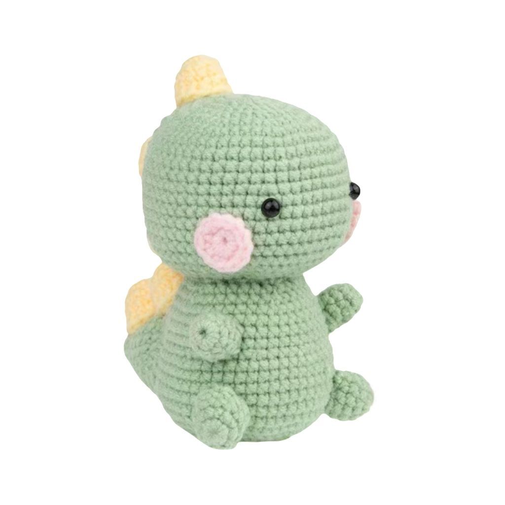 Crochet Dinosaur Doll Kit Beginner Friendly Craft