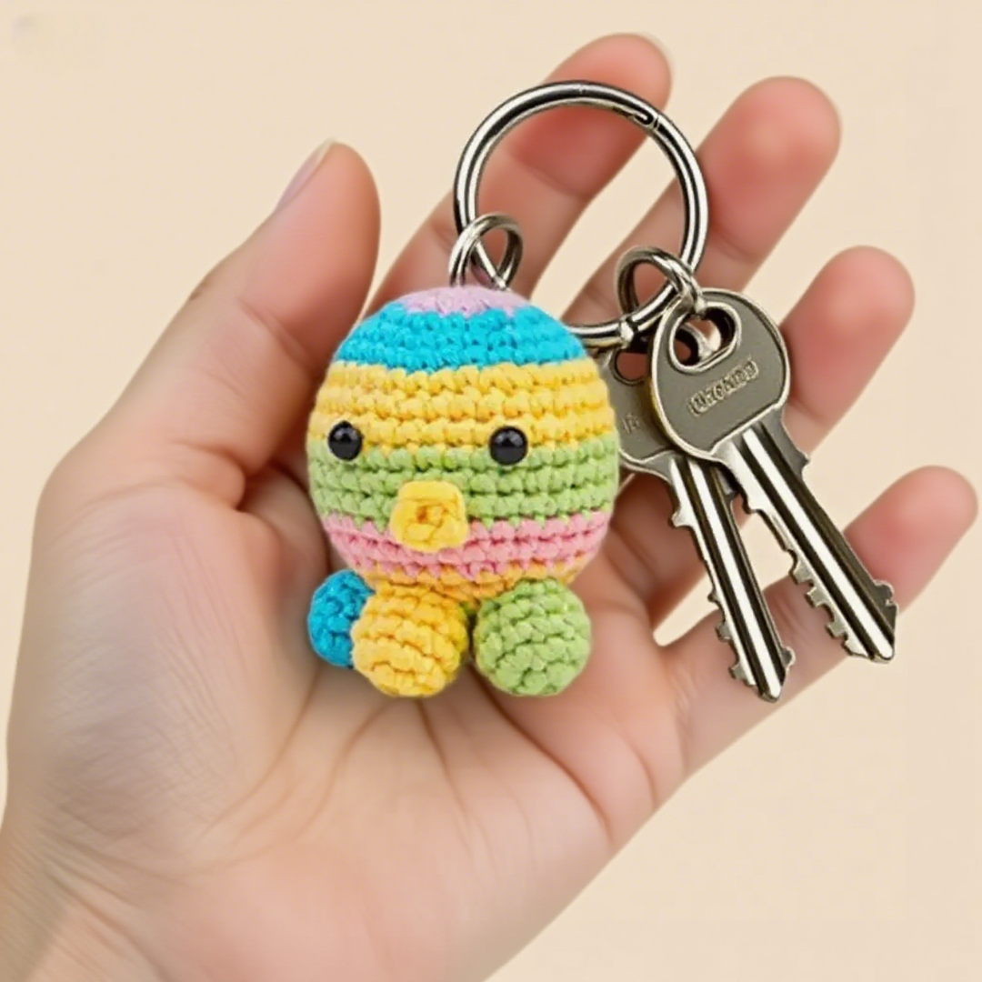 Crochet Octopus Doll Kit Colorful Amigurumi Toy