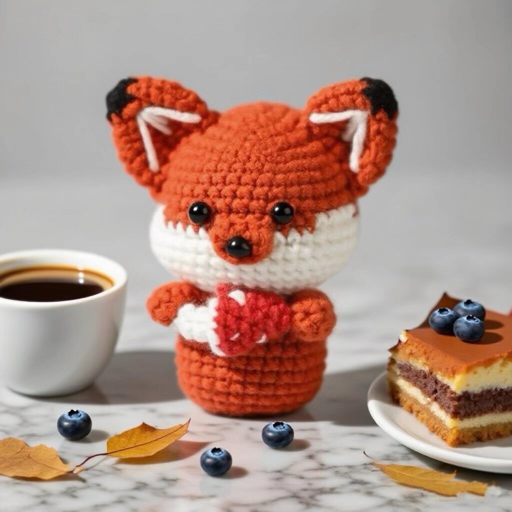 Crochet Fox Doll Kit Easy Animal Amigurumi