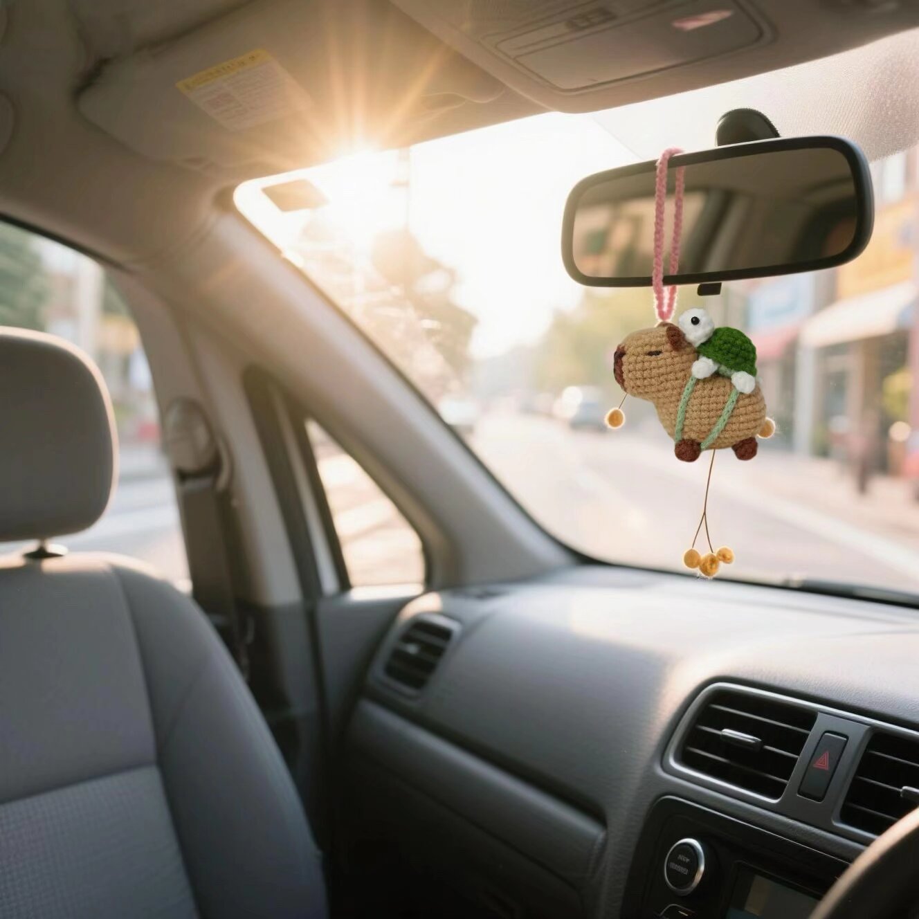 Crochet Capybara Turtle Doll Kit Cute Animal Pair