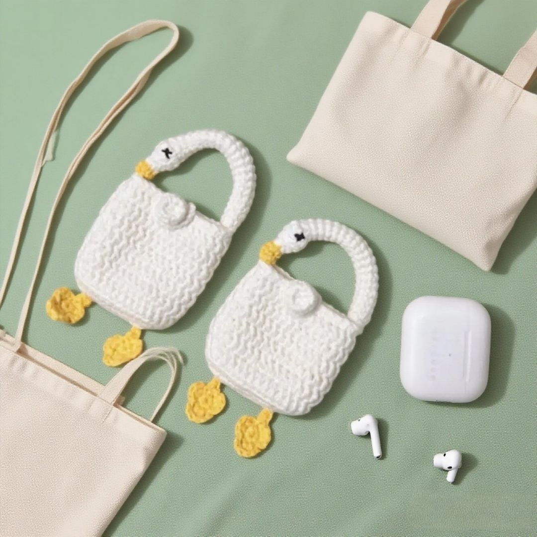 Crochet Duck Purse Plush DIY Kit