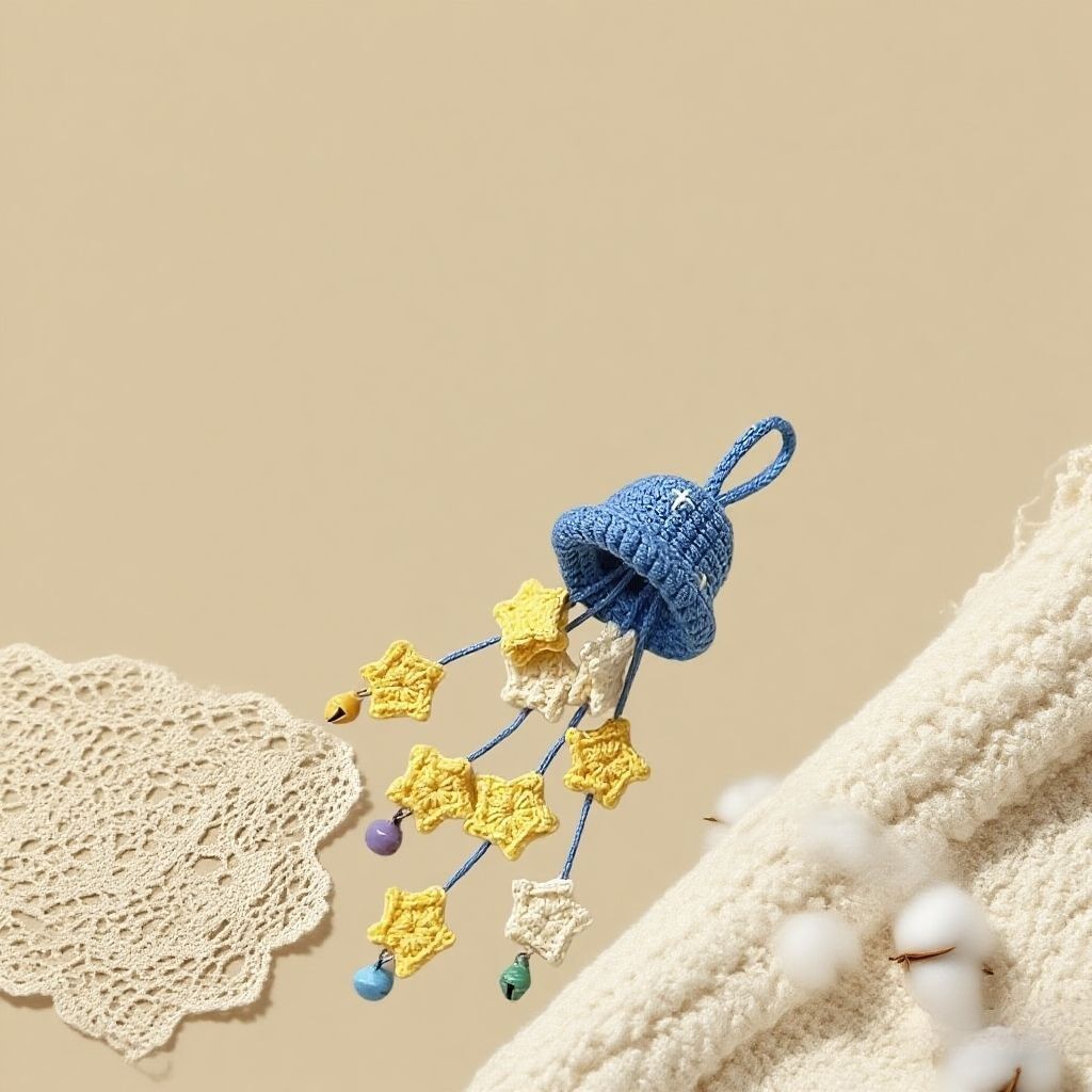 Crochet Star Keychain DIY Kit