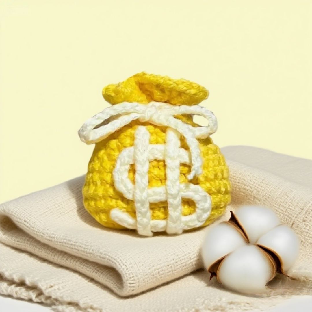 Crochet Money Pouch Ornament DIY Kit