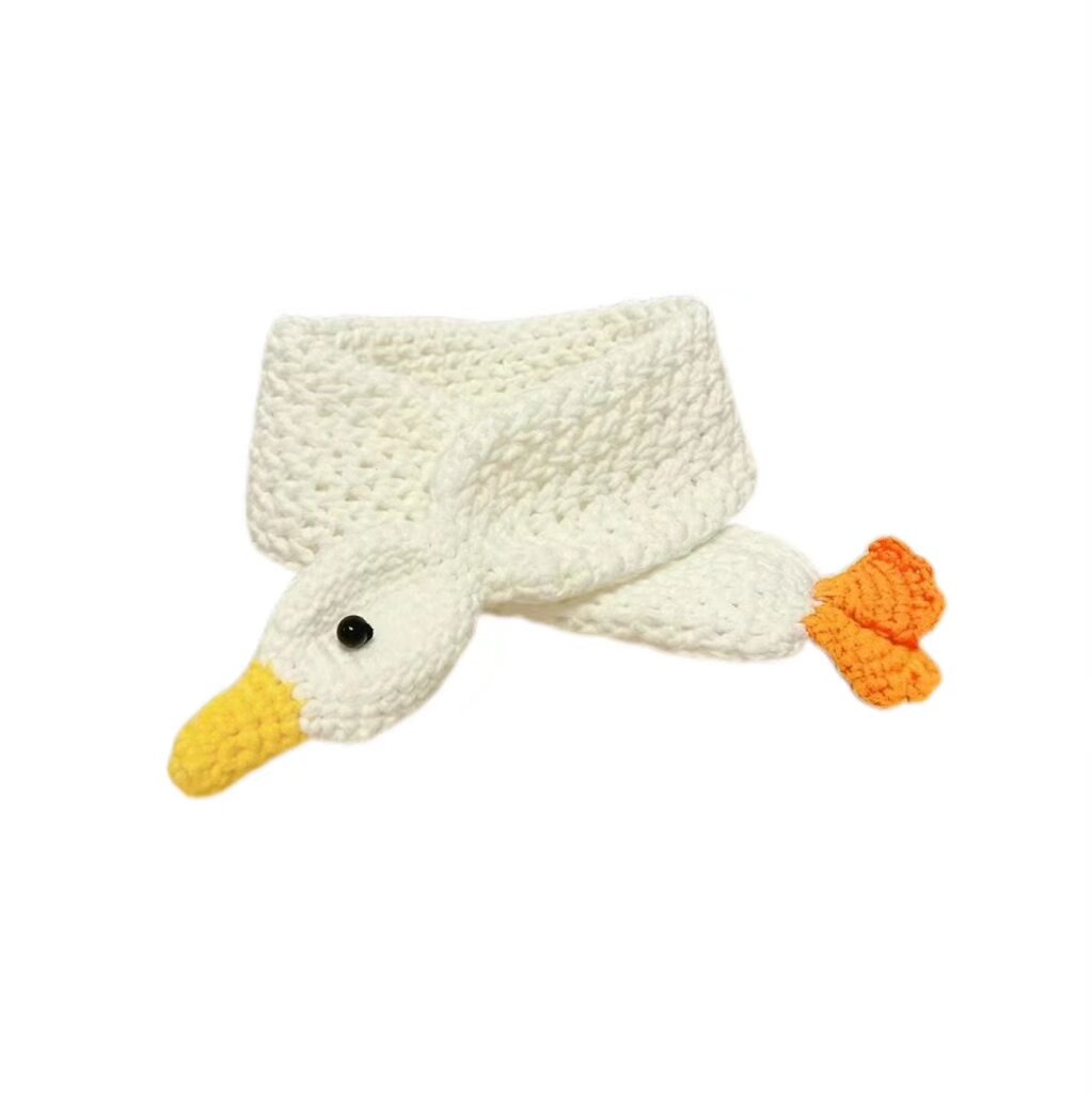Crochet Duck Scarf Kit for Beginners