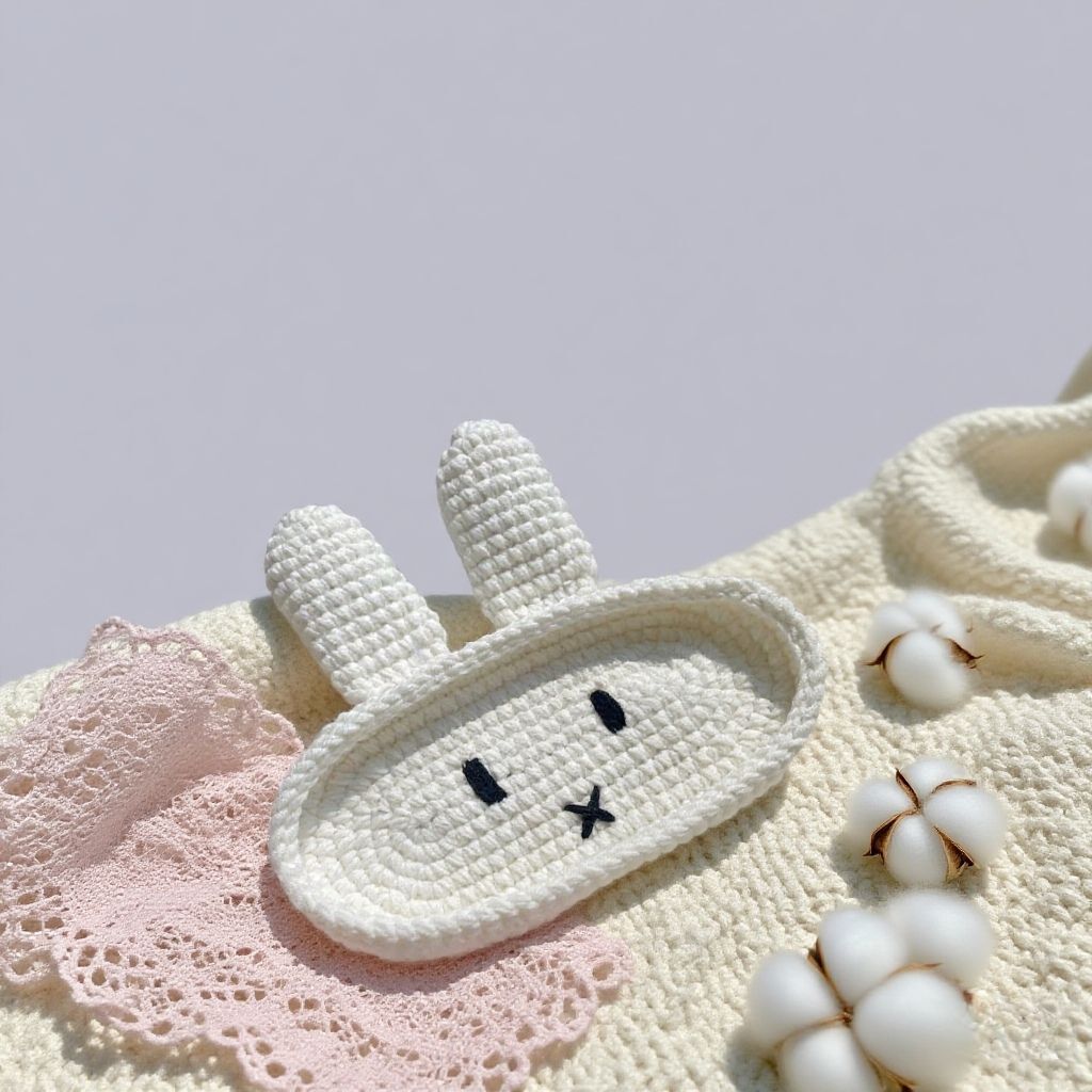 Crochet Rabbit Glasses Case DIY Kit