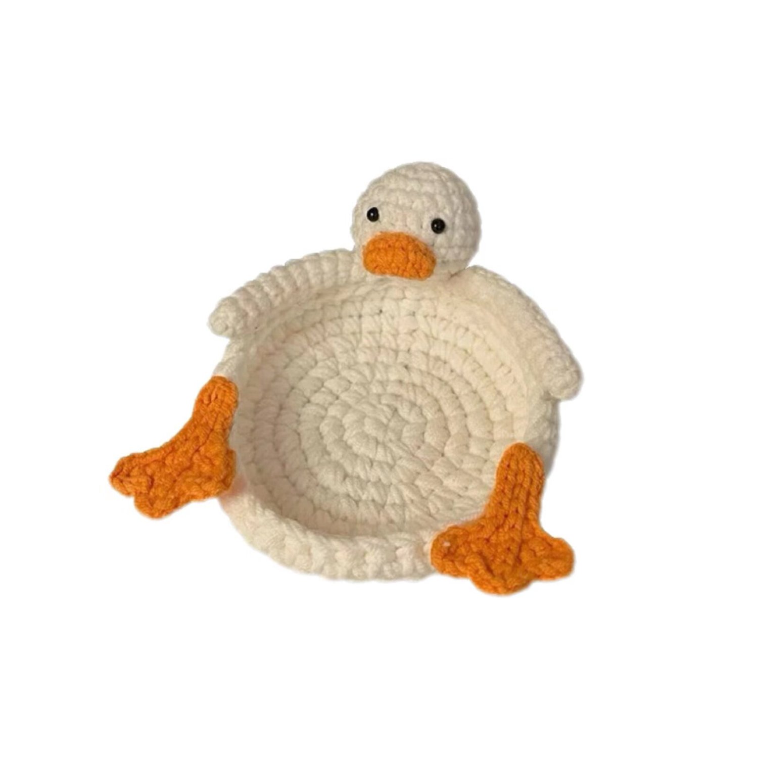 Crochet Duck Storage Basket DIY Kit