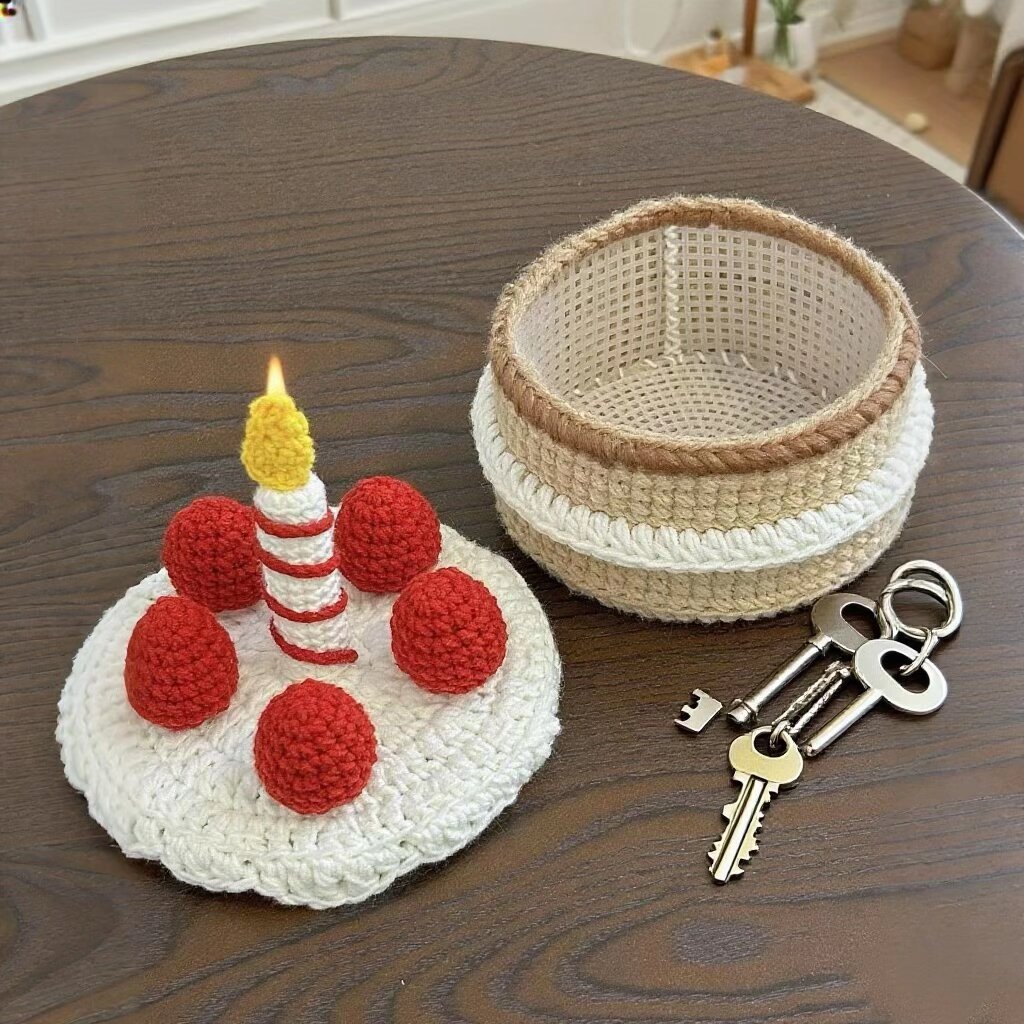 Crochet Birthday Cake Plush Kit