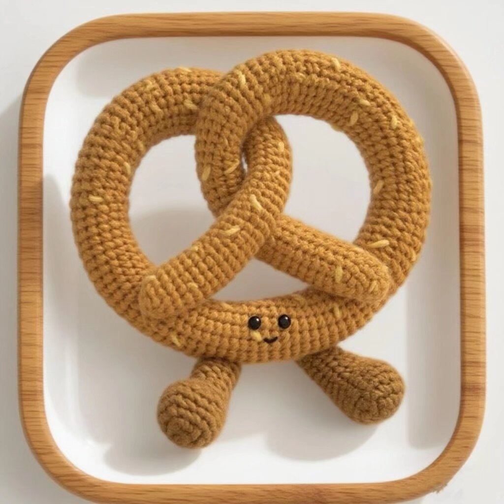 Crochet Pretzel Doll DIY Kit