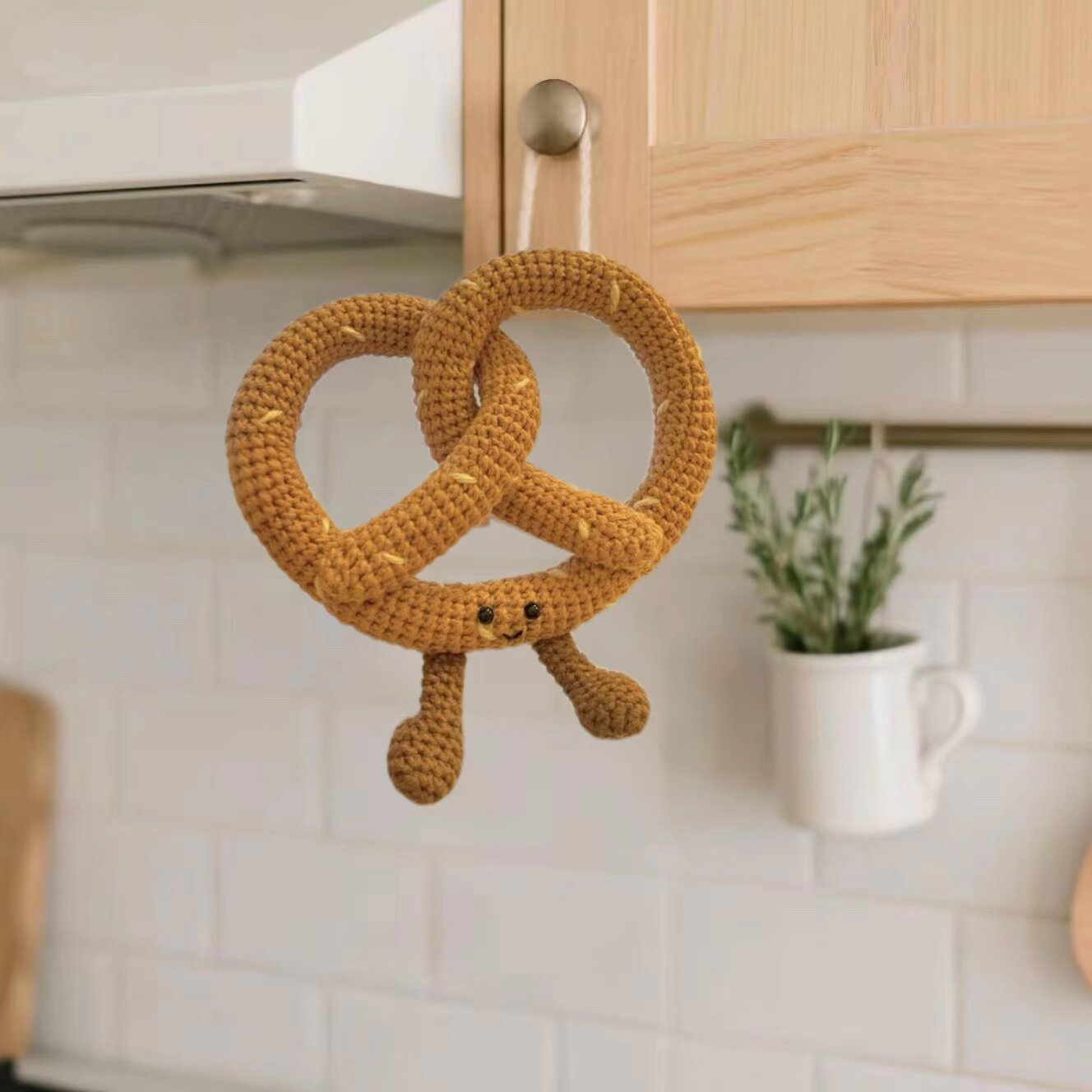 Crochet Pretzel Doll DIY Kit