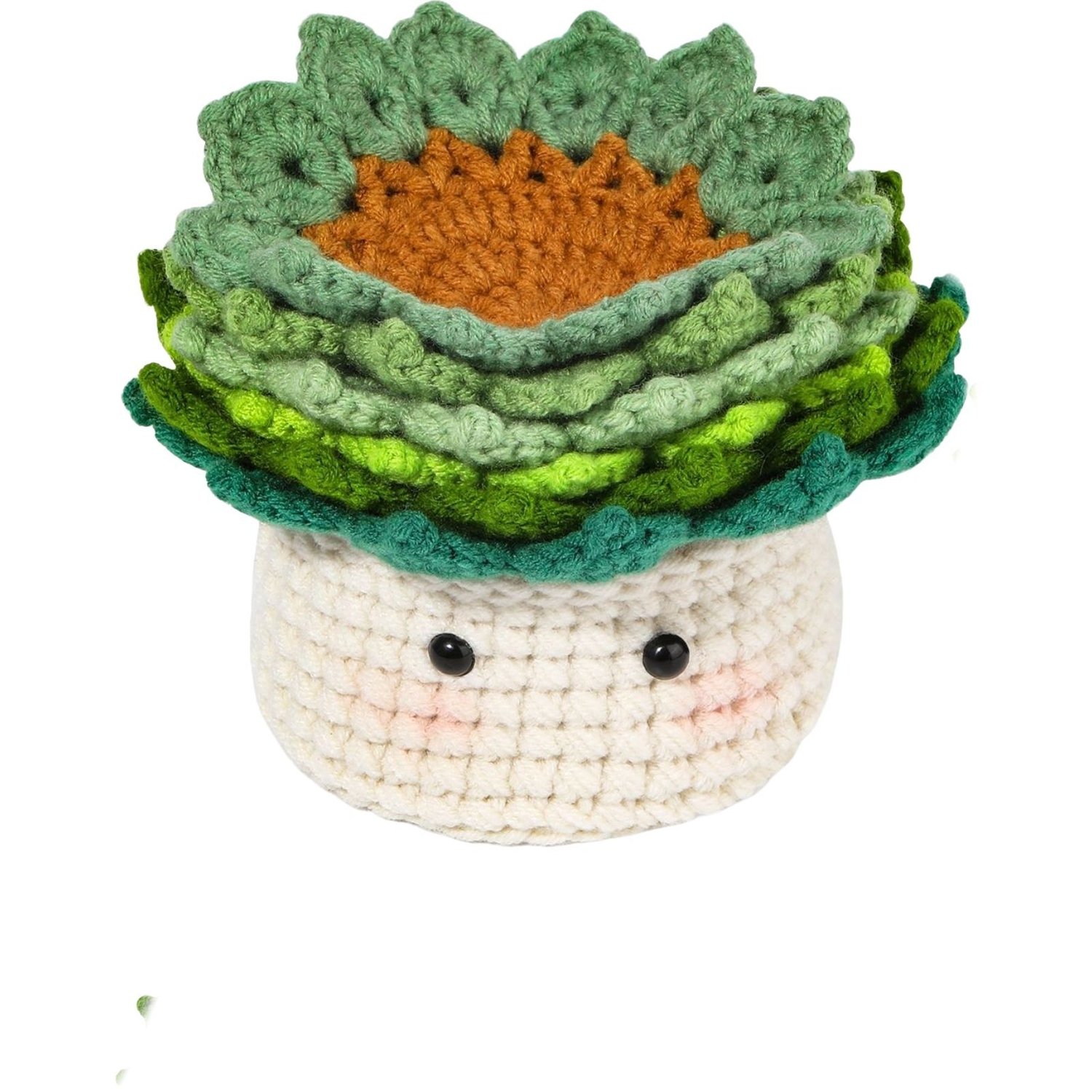 Crochet Coffee Coaster Kit for Beginners Handmade Decor