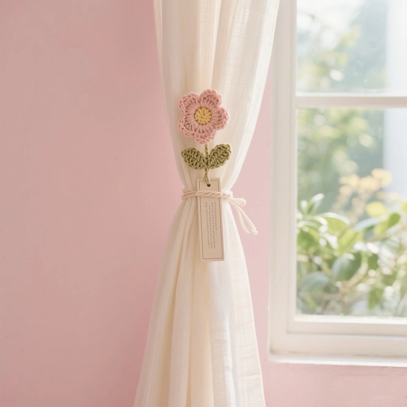 Crochet Flower Bookmark Kit Handmade Gift Set