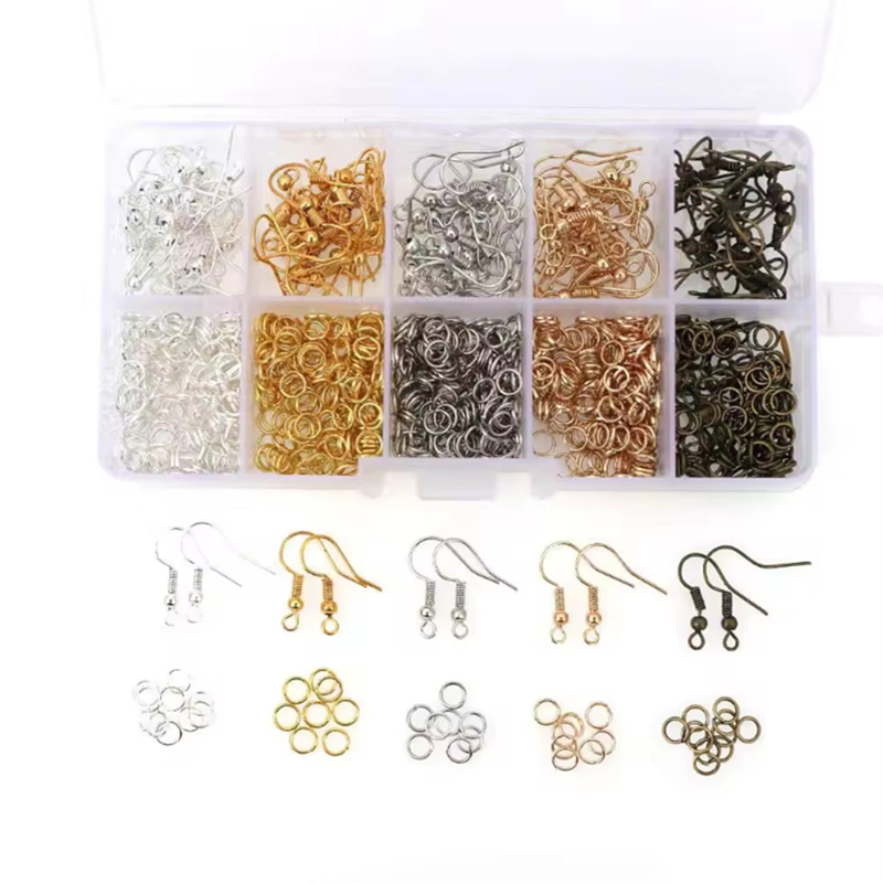 Factory Direct Selling 10 Grids DIY Jewelry Earhook Jump Ring Tool Kit