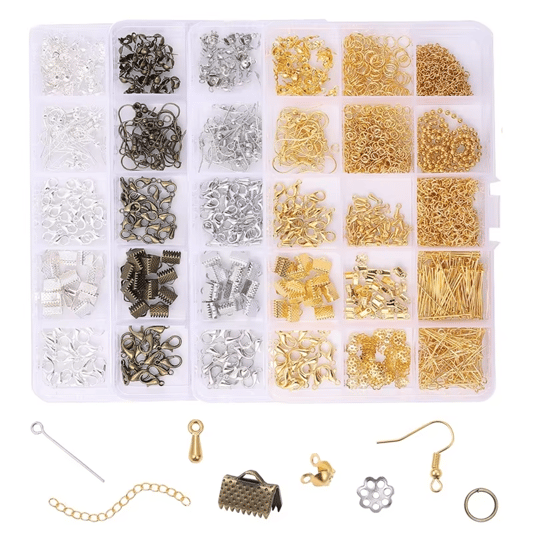 Factory Direct Selling Alloy Accessories DIY Earring Making Kit